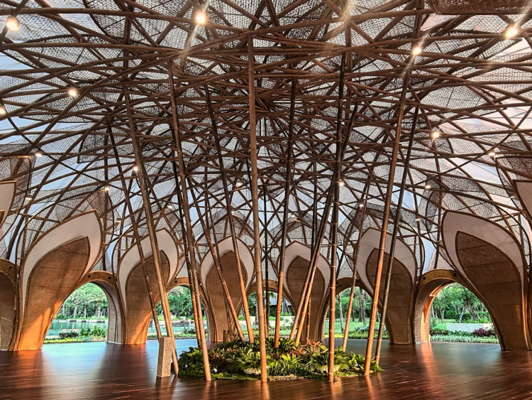 Bamboo Dome for G20 Bali Summit