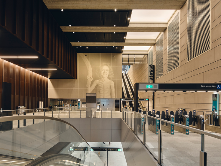 Waterloo Metro Station, Sydney